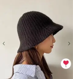 ローリーズファーム　ニットバケットＨＡＴ