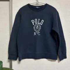 POLO ネイビー トレーナー　140