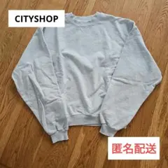【CITYSHOP】グレー スウェット トレーナーのサムネイル