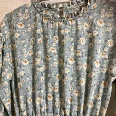 コルザ花柄ワンピース