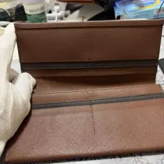 【DJHONDA】 ブラウン 長財布、パスケース2セット