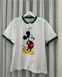 【試着のみ】mickey color linger tee（グリーン）のサムネイル