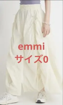emmi ボリュームドロストジップアップスカートのサムネイル