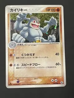 1990年代カードダス】ポケットモンスター カイリキー FILE No.068