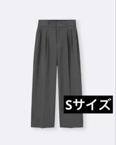 GU ジーユー タックワイドパンツ Sサイズ