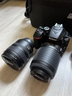 【美品ショット数少なめ】Nikon D5600ダブルズームキット 一眼レフカメラ