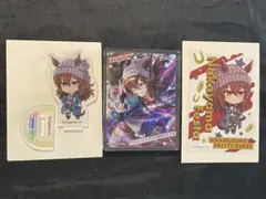 ウマ娘 ナカヤマフェスタ アクリルブロック スタンド ダイカットステッカーセット