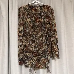 snidel 花柄セットアップ トップス スカート