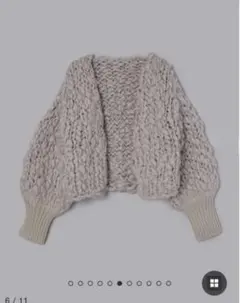 【Yo Kinoshita × Olu.】ハンドメイドスラブカーディガン