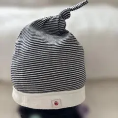 PETIT BATEAU ベビー帽子 ノットキャップ