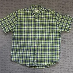 90S 白タグ Eddie Bauer BD チェックシャツ エディーバウアーのサムネイル