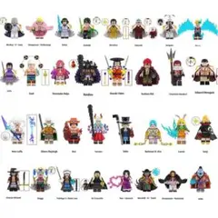 レゴ互換 ワンピース キャラクター 32体セット ミニフィグ