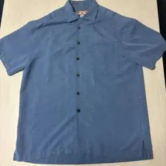 CARIBBEAN JOE 半袖シャツ M 青