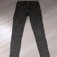 JROSE BUD　 BRAND カーゴパンツ オリーブ 25インチのサムネイル