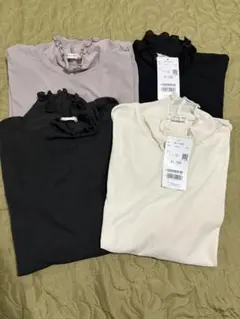 大きいサイズ★Honeys GLACIER シアートップスLL4枚セット