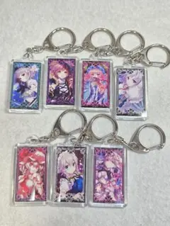 東方projectキーホルダーガチャ　レミリア/妖夢/パチュリー/咲夜など