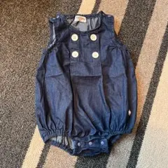 POLO ロンパース　80 デニム