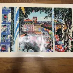 ヒロヤマガタ HIRO YAMAGATA レイニーデイ Ⅱ ポスター 額装 - メルカリ