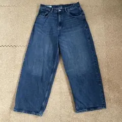 ZARA バギーフィットデニムパンツ