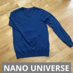 NANO UNIVERSE カシミアブレンド ニットセーター Sサイズ