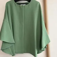 セモアージュ☆ドルマンブラウス ドロスト ジョーゼット ハイ 