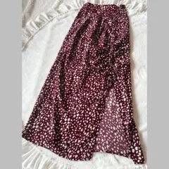 《訳アリ》タグ付き【CORNERS】ダルメシアン柄マーメイドスカートのサムネイル