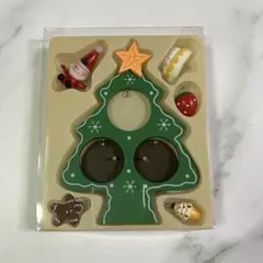 木製 クリスマスツリー オーナメントセット サンタ 飾り 置物