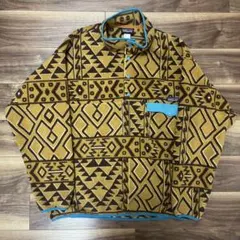 極美品 パタゴニア シンチラスナップt XL ネイティブ柄 14年製 フリース