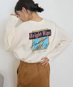 最終値下♡今期　アメリカンホリックBright RipsロングTシャツチュニック