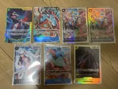 ワンピースカード　SEC SRパラレル SR まとめ　蒼海の七傑
