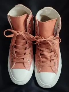 CONVERSE ALL STAR ハイカットスニーカー オレンジ 24.5