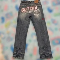 GOTCHA デニムパンツ 刺繍デザイン　お盆特価のサムネイル