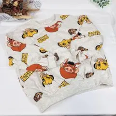 新品　120サイズ　Littc リトシー　ライオンキング　トレーナー