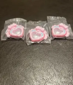 キミとアイドルプリキュア♪なりきりプリキュア１ アイドルハートブローチ3個セット