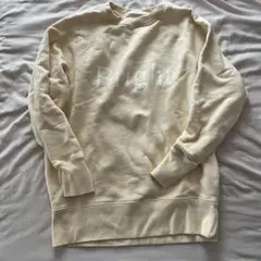 【chika様専用】クリーム色 スウェット トレーナー