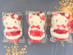 1番くじ　ハローキティ 4番 マスコット 3体セット