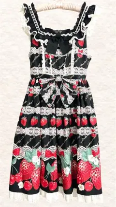 ★タイムセール★ Juicy Strawberry Memory jsk 黒 ☆タイムセール☆ Juicy Strawberry Memory jsk 黒 - メルカリ