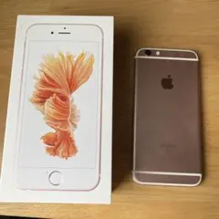 【箱付き・SIMフリー】iPhone 6s Rose Gold 128 GBのサムネイル