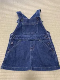 デニム ジャンパースカート 90