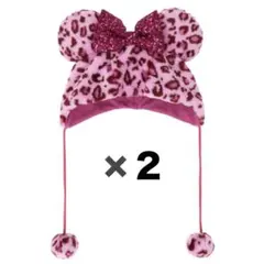 Disney ファンキャップ ヒョウ柄 2個セット