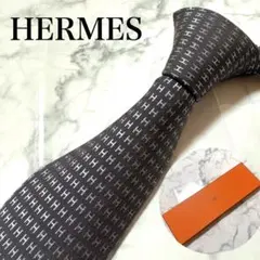 専用】エルメス ネクタイ H柄 ブラック サイコロ ダイス - メルカリ