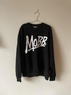 MOBB ブラック　トレーナー　Lサイズ