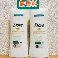 【74gx2本】Dove ダヴ　無香料　デオドラントスティック　制汗剤