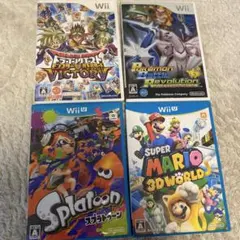 wiiUソフト4本セット