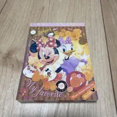 ディズニー ミニー＆デイジー メモ帳