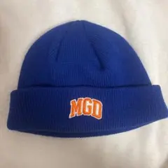MGD マハグリッド　ニット帽　ビーニー　青