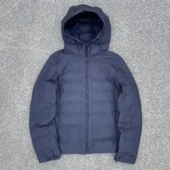 00s old uniqlo ダウンジャケット y2k 短丈 黒 モンベル 似