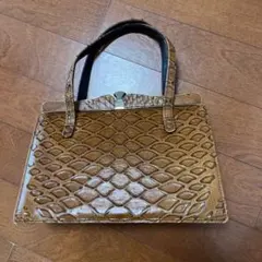 極希少】センザンコウ バッグ 2way ゴールド金具 エキゾチックレザー