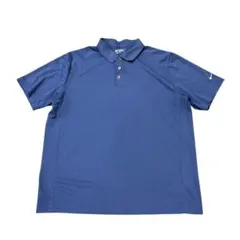 NIKE GOLF ポロシャツ　半袖　ネイビー　DRI-FIT 古着　8g