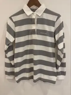 モンベル　ボーダー柄ポロシャツ　M